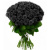 Букет из 51 черной розы Букет из 51 черной розы