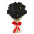 Букет из 9 черных роз в крафте Букет из 9 черных роз в крафте