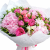 Букет из гортензий и роз "Сластена" Букет из гортензий и роз "Сластена"