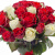 Букет из 21 красной и белой розы Кения Букет из 21 красной и белой розы Кения